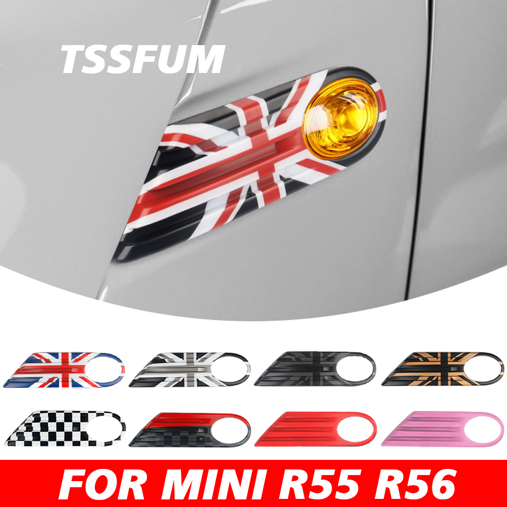 Union Lighting & Decor Reviews - ユニオンジャック車外装サイドフェンダーカバー信号灯装飾ケースステッカーミニクーパー S JCW R55 R56 クラブマンアクセサリー