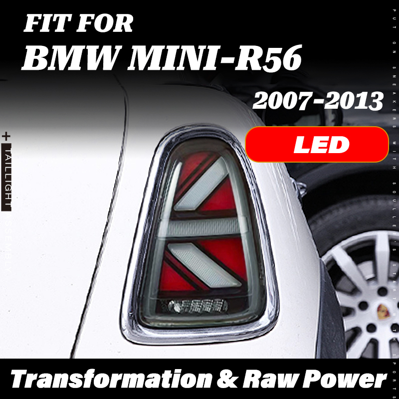 Union Lighting & Decor Reviews - MINI Cooper R56（2007-2013）用F56ユニオンジャックフェイスリフトアップグレードテールライトアセンブリ（シーケンシャルダイナミックブリージングアニメーション付き）