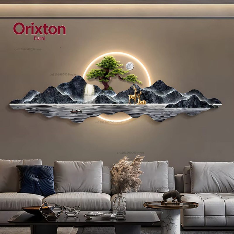 卸売 家庭用 LED照明付きウォールアート キャンバス ウォ - Home Decor Lighting Wholesale のレビューと価格