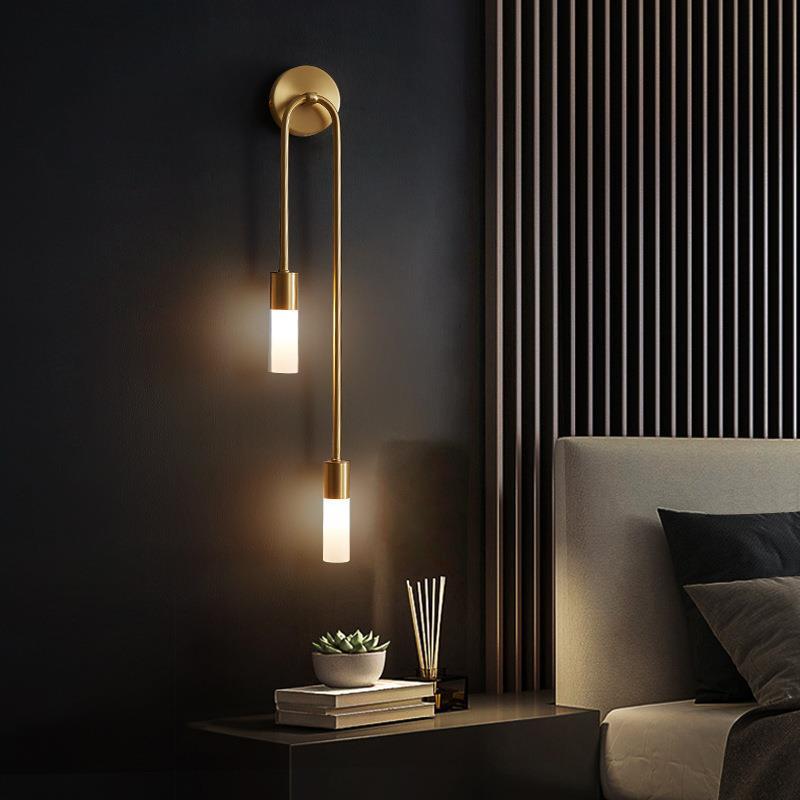 レトロ背景リビングルーム通路寝室ランプベッドサイド北欧クリエ - Decor Lighting Table Lamps のレビューと価格