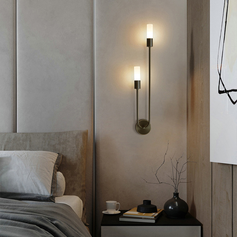 レトロ背景リビングルーム通路寝室ランプベッドサイド北欧クリエ - Decor Lighting Table Lamps のレビューと価格