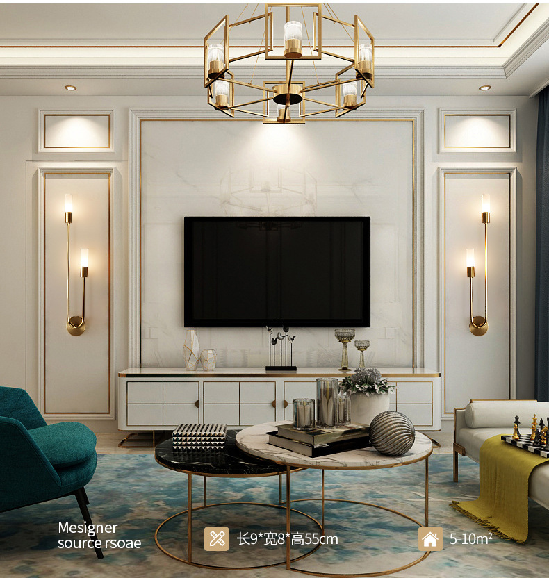 レトロ背景リビングルーム通路寝室ランプベッドサイド北欧クリエ - Decor Lighting Table Lamps のレビューと価格