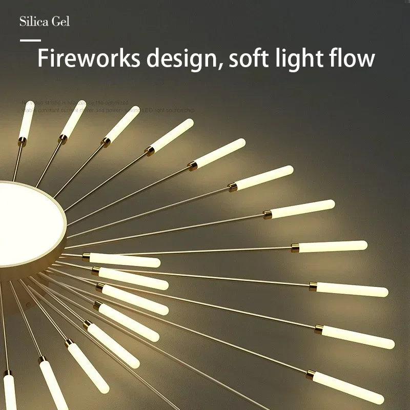 SANDYHA スタイリッシュでモダンな天井シャンデリアキッ - Unique Lighting Decor のレビューと価格