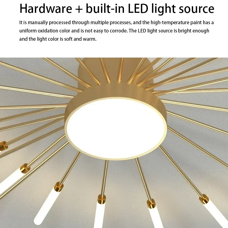 SANDYHA スタイリッシュでモダンな天井シャンデリアキッ - Unique Lighting Decor のレビューと価格