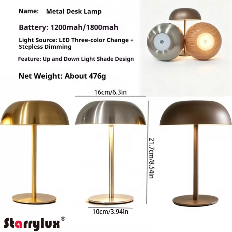 両面発光タッチテーブルランプ モダンミニマリストベッドサイド - Decor Lighting Table Lamps のレビューと価格