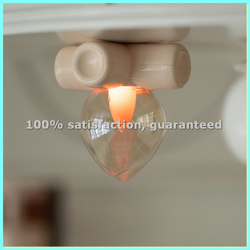 LED 炎火災電球ベッドサイドテーブルランプ暖炉効果ムード照 - Lighting Effect Home Decor のレビューと価格