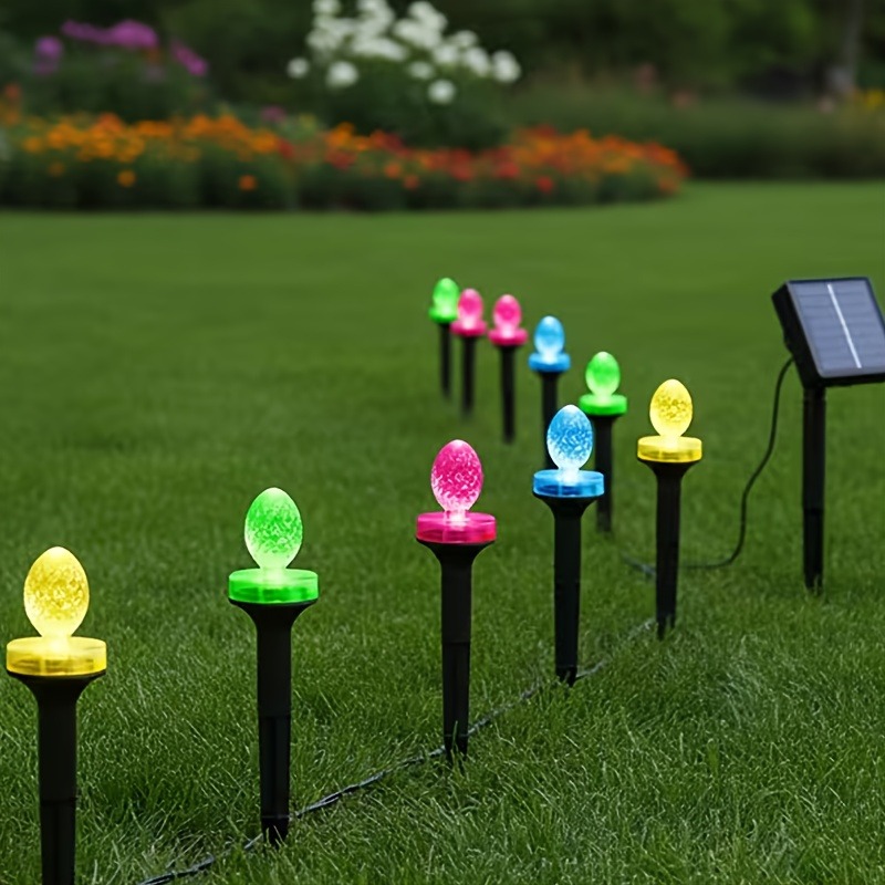 新しいソーラーガーデンランプ、20個のLEDソーラー装飾ラン - Outdoor Lighting Wedding Decor のレビューと価格