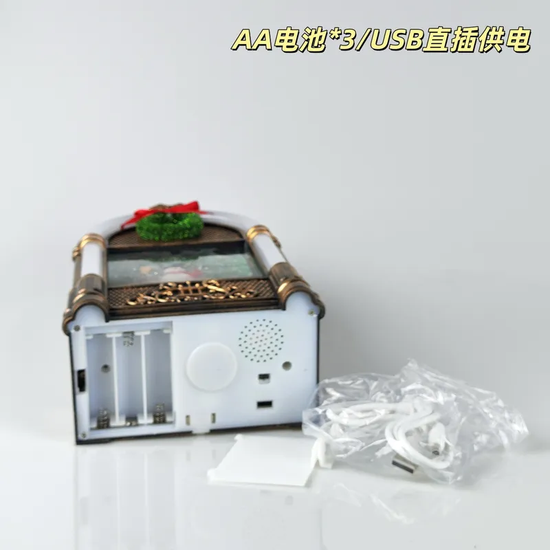 2024年新作クリスマスジュークボックスミュージックボックス - Lighting Effect Home Decor のレビューと価格