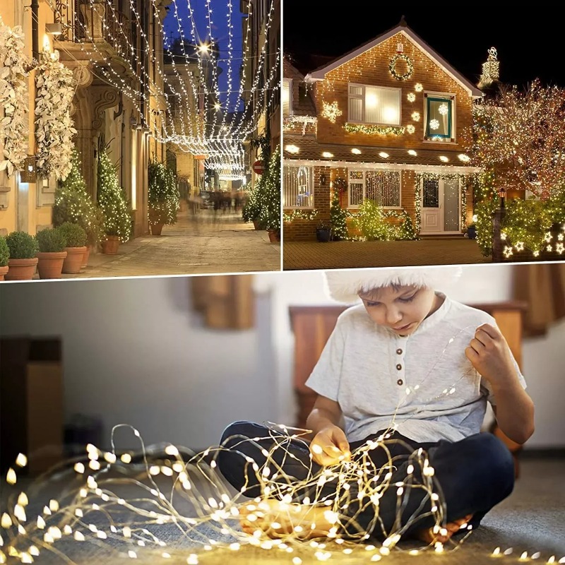 1個入り屋外ソーラーストリングライト LEDフェアリーガーラ - Outdoor Lighting Wedding Decor のレビューと価格