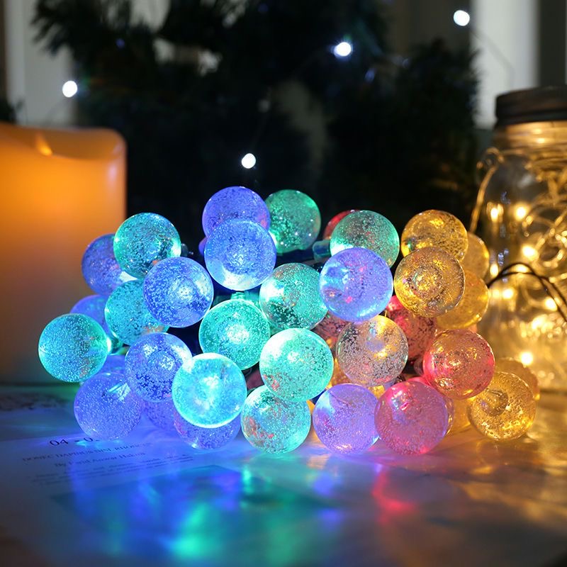 マルチカラー LED ストリングライト 3 6 10 メート - Outdoor Lighting Wedding Decor のレビューと価格