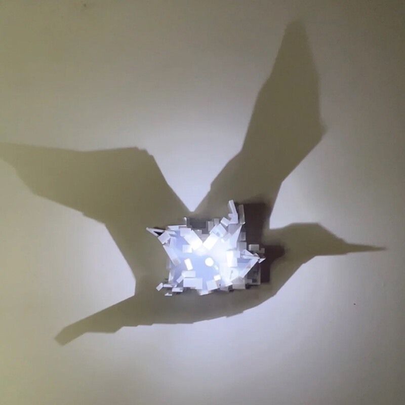ドロップシッピング 3Dライトシャドウナイトライト アンビエ - Decor Lighting Table Lamps のレビューと価格