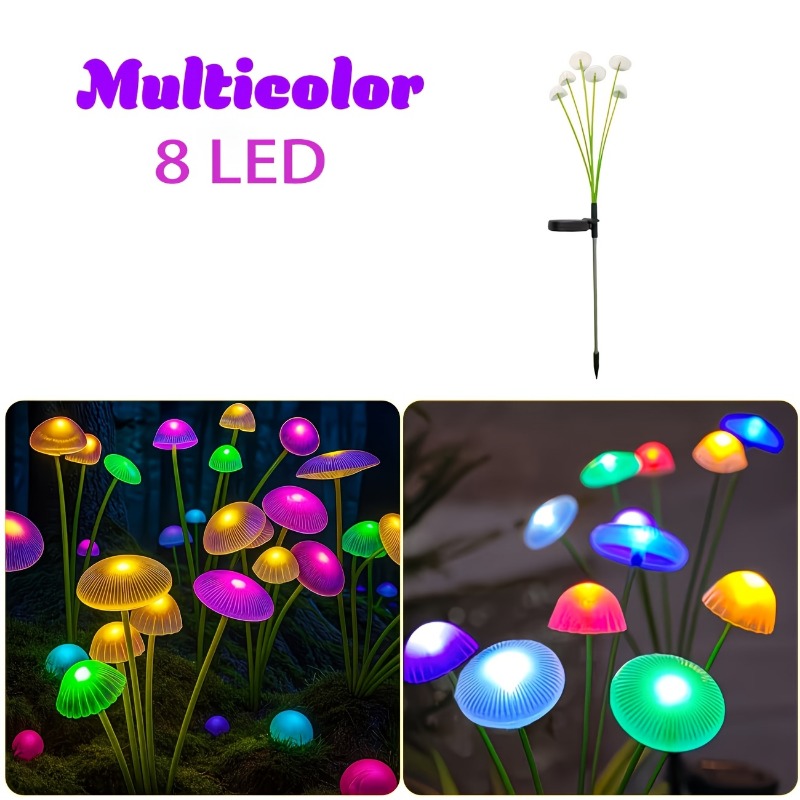 8LEDソーラーガーデンライト4セット、屋外ガーデン装飾ライ - Outdoor Lighting Wedding Decor のレビューと価格