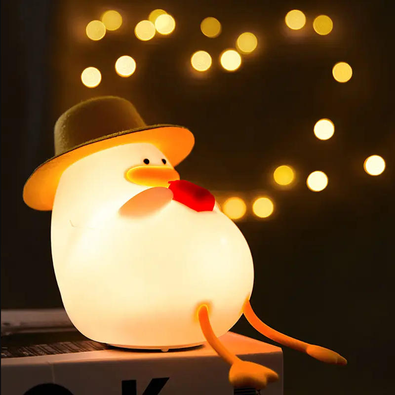 ハッピーダックナイトライト、タッチコントロールベッドサイドラ - Decor Lighting Table Lamps のレビューと価格