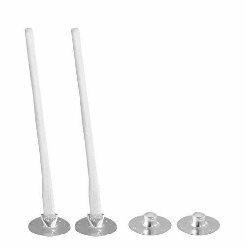500 個キャンドル芯金属サステナータブホルダー手作り DI - Candle Holder Set のレビューと価格