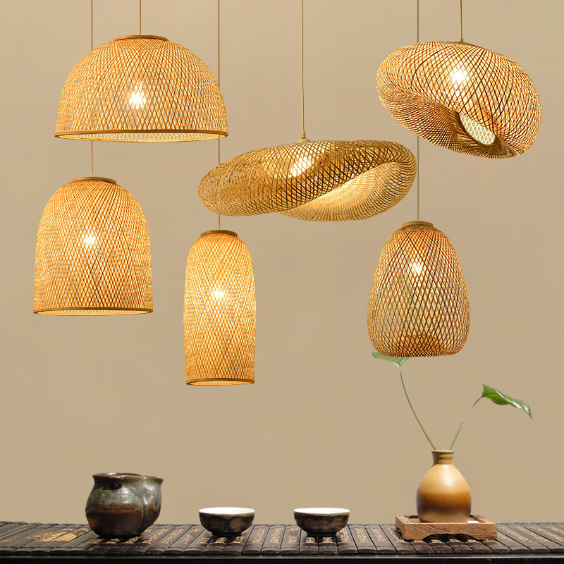 新入荷 工場卸売 ロタン竹ランプ デザイナーアート ホームラ - Home Decor Lighting Wholesale のレビューと価格