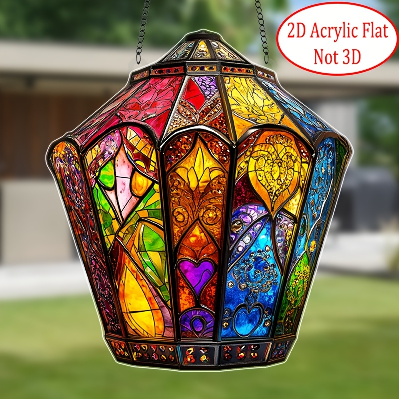 ボヘミアンスタイルのランタン 2D アクリルライトキャッチャ - Unique Lighting Decor のレビューと価格