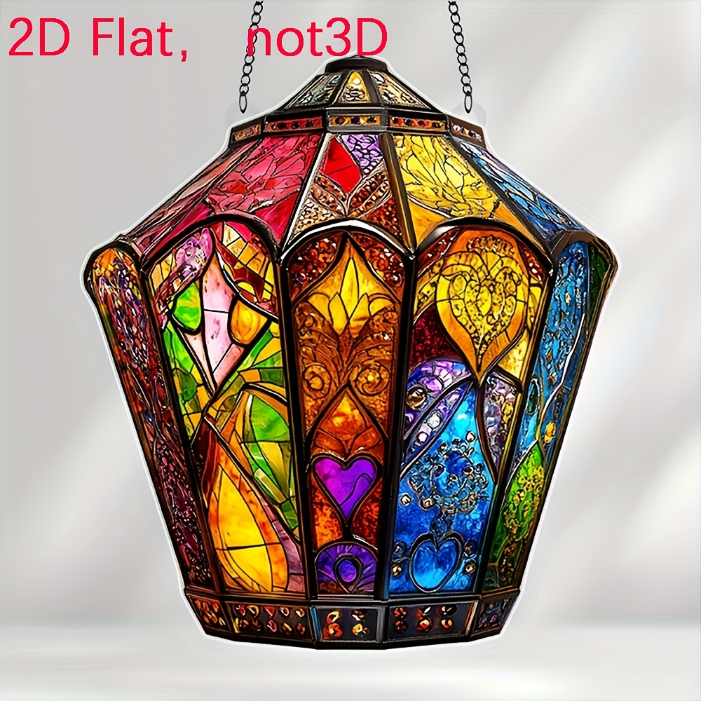 ボヘミアンスタイルのランタン 2D アクリルライトキャッチャ - Unique Lighting Decor のレビューと価格