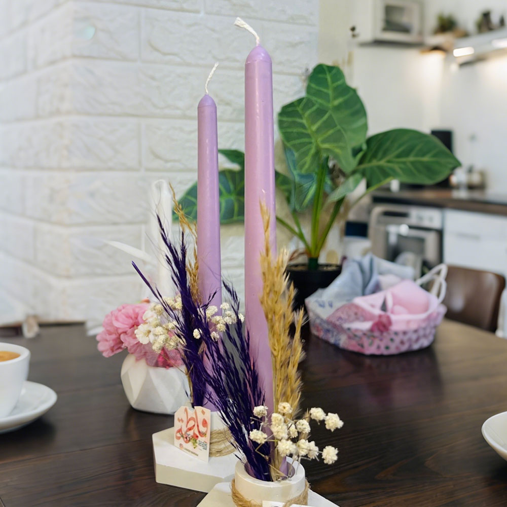 シンプルなテーパー柱アクリルモールド DIY キャンドルステ - Candle Holder Set のレビューと価格